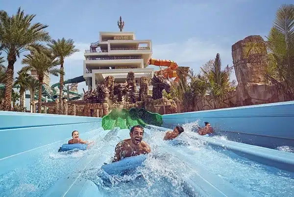 Atlantis Aquaventure Trident Tower waterslides