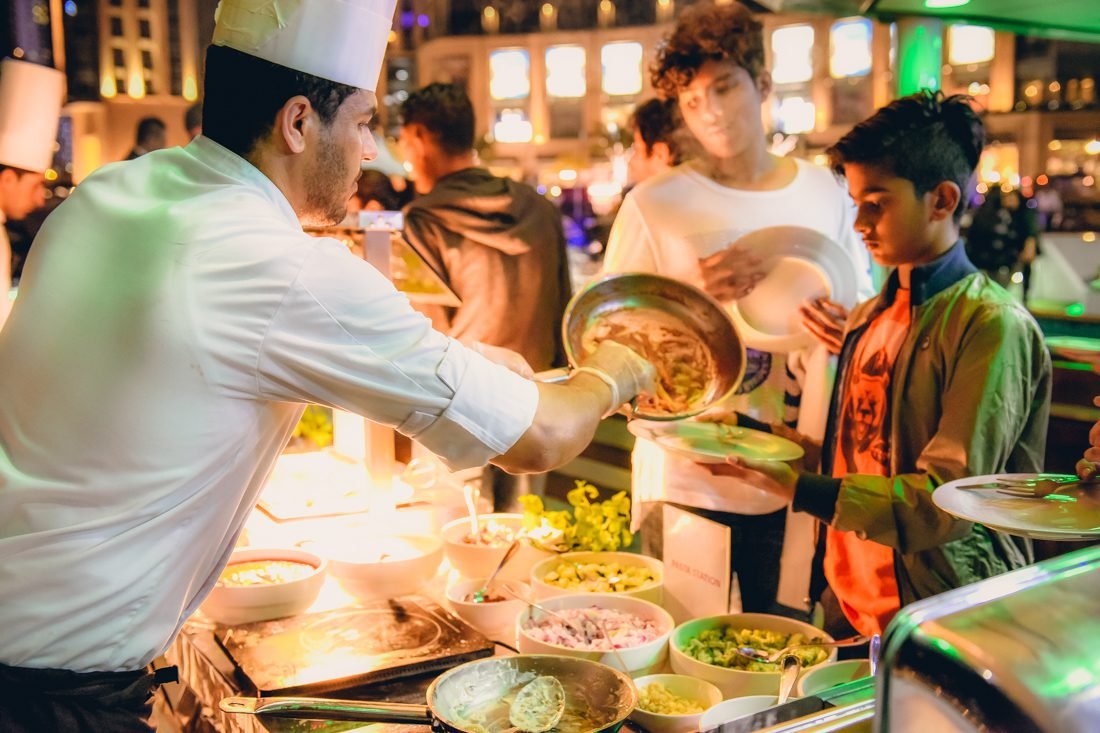 Live Cooking Station