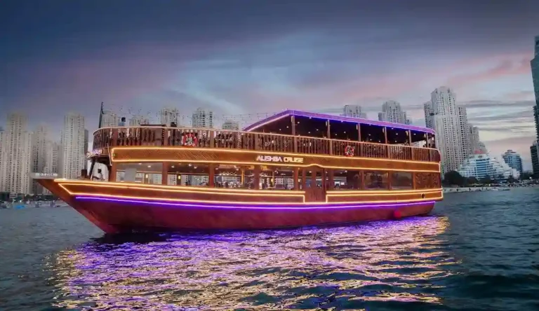 Mega Marina Dhow Cruise with Dinner and Entertainment & Live Cooking