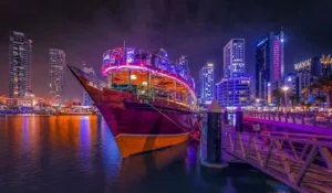 Dhow Cruise in Marina with Dinner & Live Entertainment - Image 2