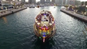 Dhow Cruise In Dubai Marina With Dinner & Entertainment Shows - Image 2