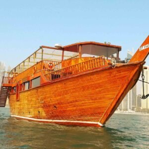 Al Mansour Dhow Dinner Cruise In Dubai Marina With Live Cooking