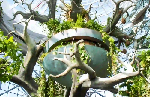 The Green Planet Dubai Hanging Nest